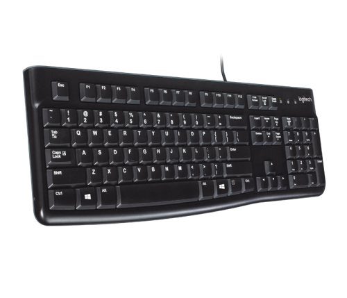 Купить  клавиатура logitech k-120 keyboard, usb tray в интернет-магазине Айсберг! фото 3